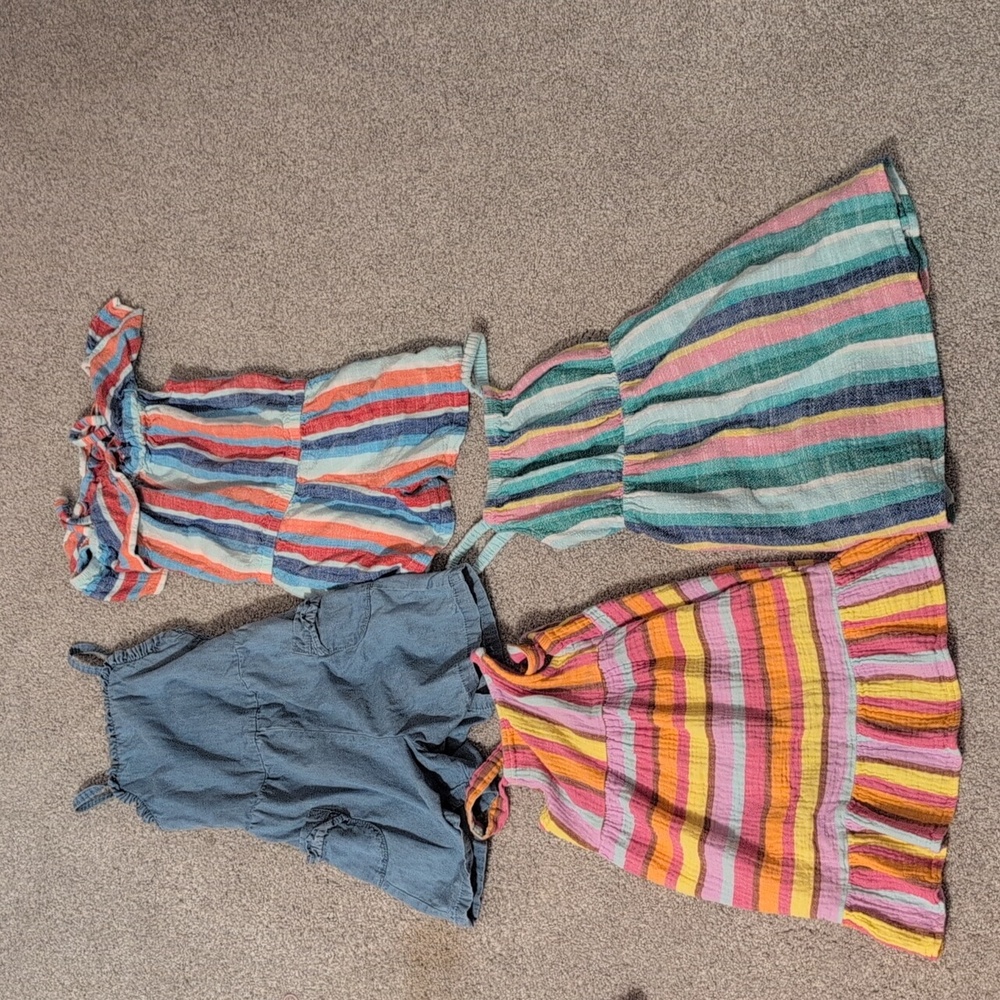 4 Pack  Rompers/Dresses
